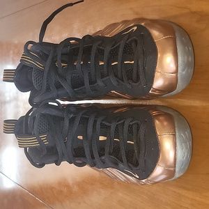 Nike Air Foamposite One Copper Men's size 10 314996-007 Pre-owned
